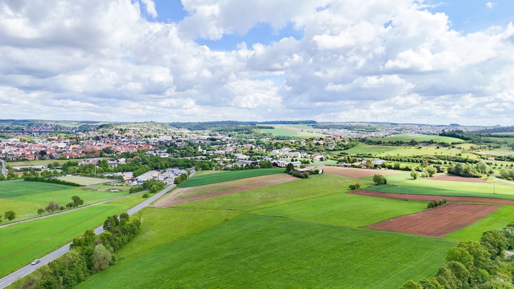 Blick auf Buchen
