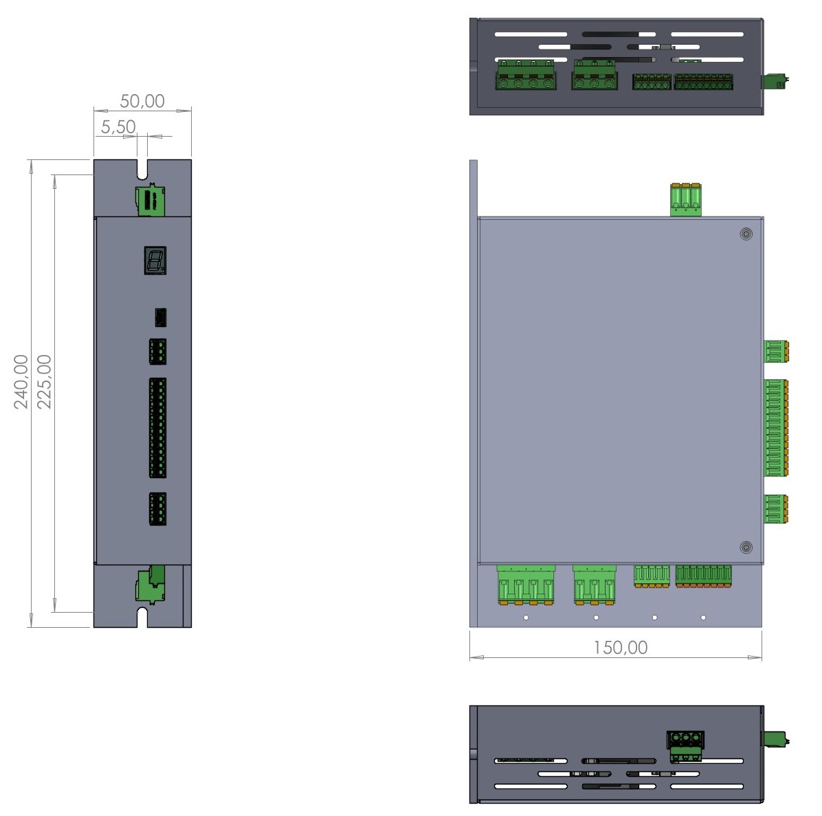 Technische Zeichnung SP01229 Technische Zeichnung SP01229