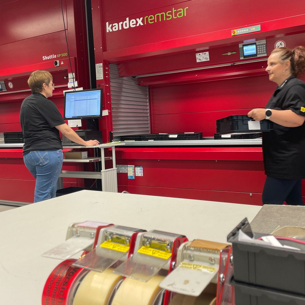 Logistik und Lager bei MOSCA ELEKTRONIK